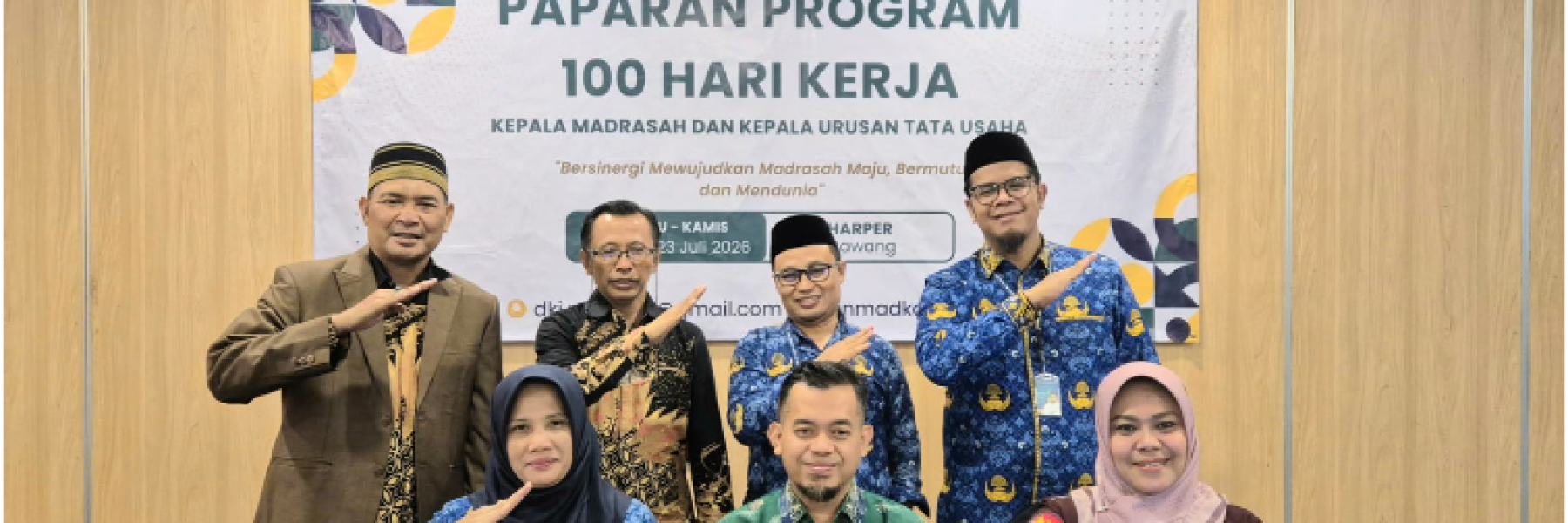 100 HARI KINERJA KAMAD MIN 19 JKT